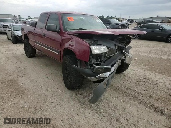 2004 Chevrolet Silverado 1500 LS with VIN 2GCEC19V141177507, listed as a Copart auction lot 55254955 with Not Provided miles and Salvage Title. Bid and sale history available at DreamBid. Image 13.