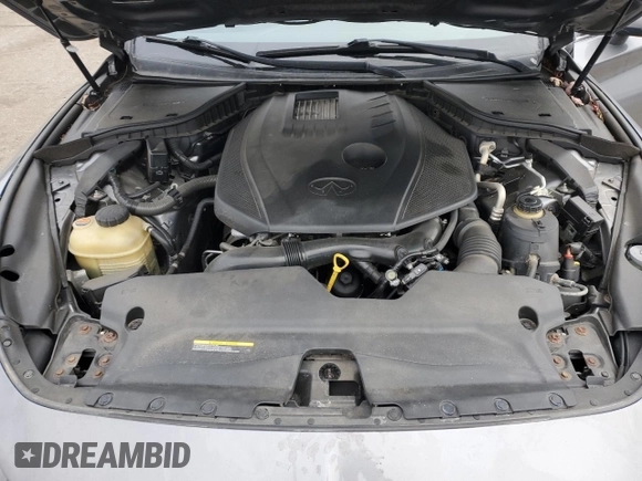 2017 Infiniti Q60 Premium with VIN JN1CV7EL7HM320062, listed as a Copart auction lot 46261505 with 100,971 mi miles and Salvage title. Bid and sale history available at DreamBid. Image 11.