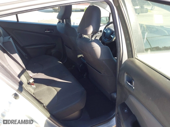 2016 Toyota Prius Two with VIN JTDKBRFU7G3529309, listed as a IAAI auction lot 41737308 with 116,848 mi miles. Bid and sale history available at carsss.com. Image 8.