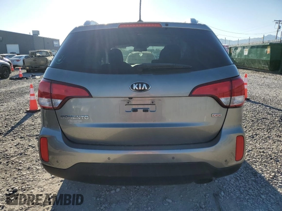 2015 Kia Sorento LX with VIN 5XYKTCA62FG553241, listed as a Copart auction lot 63817065 with 183,606 mi miles and Salvage title. Bid and sale history available at DreamBid. Image 6.