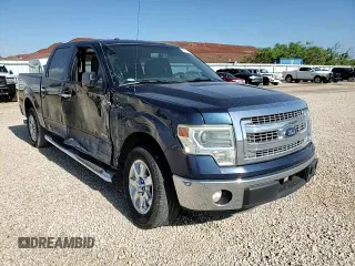 2014 Ford F-150 XL with VIN 1FTFW1CT4EKE52551, listed as a Copart auction lot 59918325 with 131,073 mi miles and Salvage title. Bid and sale history available at DreamBid. Image 13.