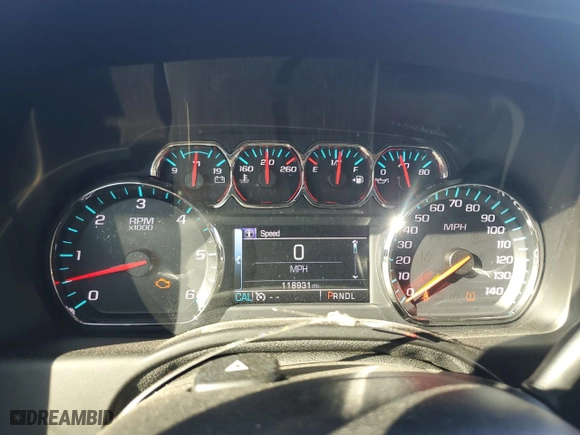 2017 GMC Yukon XL SLT with VIN 1GKS2GKC9HR180738, listed as a Copart auction lot 46830145 with 118,931 mi miles and Salvage Title. Bid and sale history available at carsss.com. Image 9.