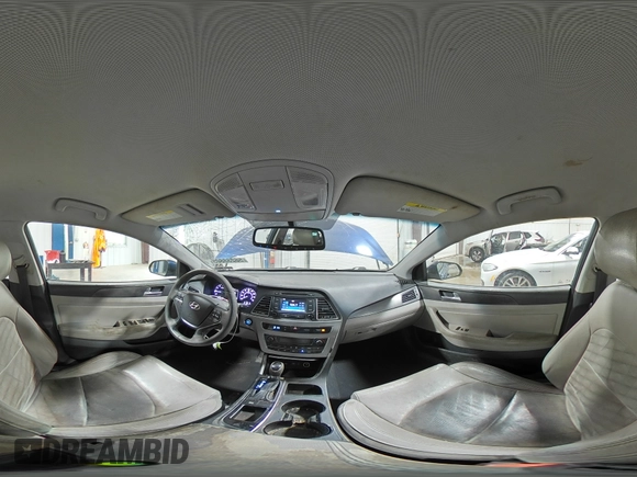2015 Hyundai Sonata Sport with VIN 5NPE34AF3FH140837, listed as a Copart auction lot 56238805 with 83,546 mi miles and Salvage title. Bid and sale history available at DreamBid. Image 14.