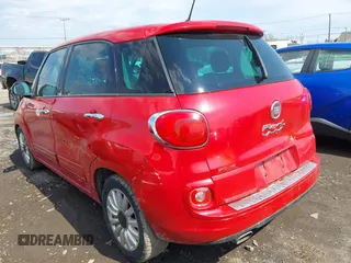 2014 FIAT 500L Easy with VIN ZFBCFABH4EZ018172, listed as a IAAI auction lot 42099424 with 138,650 mi miles and . Bid and sale history available at DreamBid. Image 3.