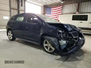 2010 Pontiac Vibe with VIN 5Y2SM6E07AZ403883, listed as a Copart auction lot 77337294 with 42,276 mi miles and Salvage Title. Bid and sale history available at carsss.com. Image 4.