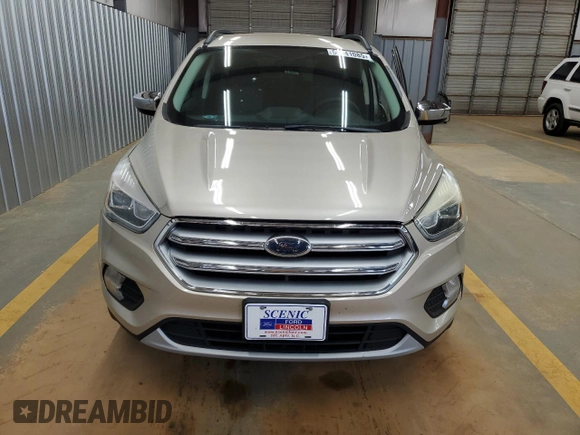 2017 Ford Escape SE with VIN 1FMCU9GD2HUD30317, listed as a Copart auction lot 50541085 with 80,421 mi miles and Salvage Title. Bid and sale history available at DreamBid. Image 5.