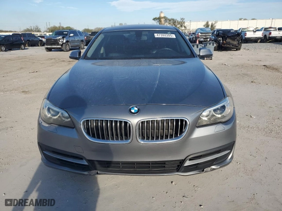 2014 BMW 5 Series 528i with VIN WBA5A5C54ED503499, listed as a Copart auction lot 47392205 with 160,795 mi miles and Clean Title. Bid and sale history available at carsss.com. Image 5.