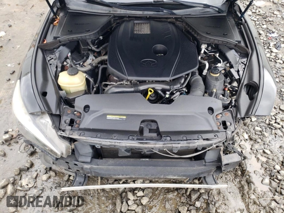 2017 Infiniti Q50 2.0t Sport with VIN JN1CV7AR2HM680236, listed as a Copart auction lot 71917884 with 84,212 mi miles and Salvage Title. Bid and sale history available at carsss.com. Image 11.