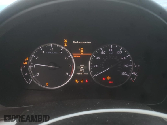 2021 Acura ILX Premium with VIN 19UDE2F79MA011129, listed as a Copart auction lot 57280035 with 33,987 mi miles and Clean title. Bid and sale history available at DreamBid. Image 9.