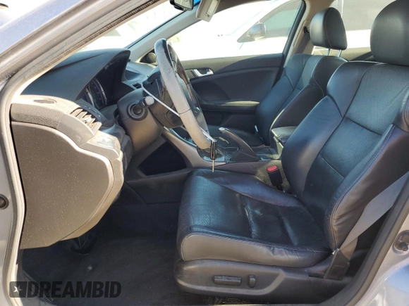 2011 Acura TSX with VIN JH4CU2F60BC012688, listed as a Copart auction lot 50041665 with 539,658 mi miles and Salvage title. Bid and sale history available at DreamBid. Image 7.
