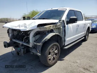 2016 Ford F-150 XLT with VIN 1FTEW1C84GKD02594, listed as a Copart auction lot 54505665 with 167,803 mi miles and Salvage title. Bid and sale history available at DreamBid. Image 1.