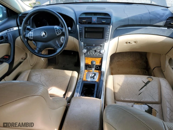 2004 Acura TL with VIN 19UUA66254A021762, listed as a Copart auction lot 53991455 with 143,689 mi miles and Clean Title. Bid and sale history available at carsss.com. Image 8.