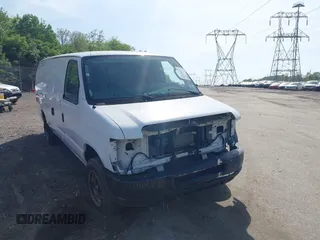2014 Ford Econoline Cargo Commercial with VIN 1FTNS2EW2EDA83939, listed as a IAAI auction lot 42159453 with 148,947 mi miles. Bid and sale history available at carsss.com. Image 18.