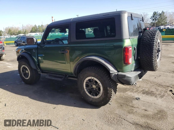 2024 Ford Bronco Black Diamond with VIN 1FMDE1APXRLB43999, listed as a Copart auction lot 52414555 with 3,902 mi miles and Salvage title. Bid and sale history available at DreamBid. Image 2.