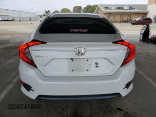 2016 Honda Civic Sedan EX with VIN 19XFC2F78GE200126, listed as a Copart auction lot 53552125 with 91,818 mi miles and Salvage Title. Bid and sale history available at carsss.com. Image 6.