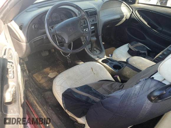 2002 Ford Mustang Deluxe с VIN 1FAFP44432F201391, выставлен на аукционе Copart как лот 57533095 с пробегом 105 314 миль миль и Списание • Salvage title. История ставок и продаж доступна на DreamBid. Изображение 8.