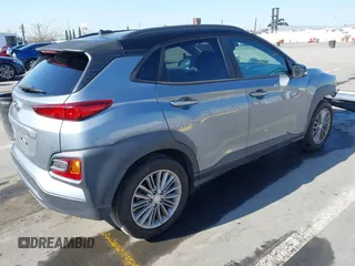 2019 Hyundai Kona SEL with VIN KM8K22AA3KU382845, listed as a IAAI auction lot 41990193 with 61,952 mi miles. Bid and sale history available at carsss.com. Image 4.