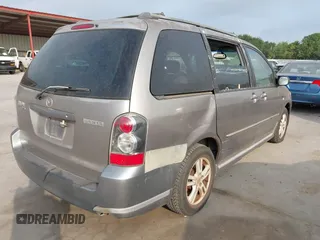 2005 Mazda MPV LX with VIN JM3LW28A550556310, listed as a IAAI auction lot 42148786 with 376,021 mi miles. Bid and sale history available at carsss.com. Image 4.