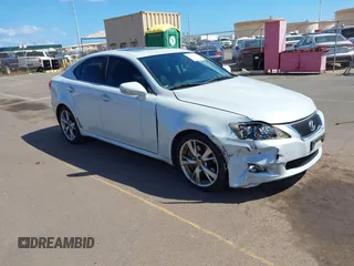 2010 Lexus IS 350 with VIN JTHBE5C26A5023855, listed as a IAAI auction lot 41692952 with 98,048 mi miles and . Bid and sale history available at DreamBid. Image 1.