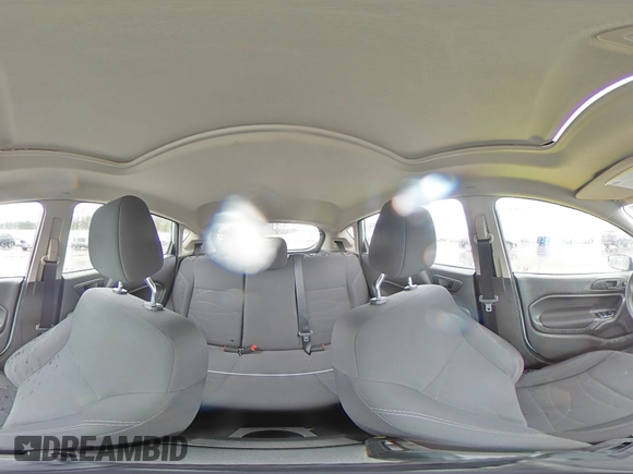 2019 Ford Fiesta SE with VIN 3FADP4EJXKM100957, listed as a Copart auction lot 47380545 with 44,401 mi miles and Salvage Title. Bid and sale history available at DreamBid. Image 14.