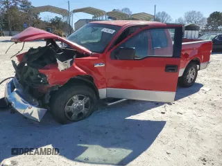 2004 Ford F-150 XL with VIN 1FTPX12594NA71876, listed as a Copart auction lot 47102195 with 222,907 mi miles and Salvage Title. Bid and sale history available at carsss.com. Image 1.