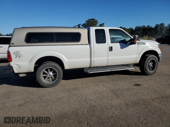 2011 Ford Super Duty F-250 SRW XL with VIN 1FT7X2B64BEB18484, listed as a Copart auction lot 87735135 with 273,286 mi miles and Salvage Title. Bid and sale history available at carsss.com. Image 3.