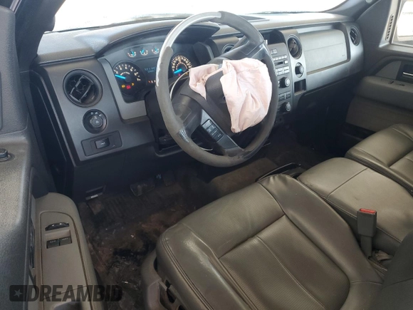 2013 Ford F-150 XL with VIN 1FTNF1CF2DKG13001, listed as a Copart auction lot 42028365 with 224,668 mi miles and Salvage Title. Bid and sale history available at carsss.com. Image 8.