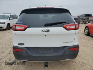 2015 Jeep Cherokee Limited with VIN 1C4PJLDB5FW765834, listed as a Copart auction lot 46186225 with 87,758 mi miles and Salvage Title. Bid and sale history available at DreamBid. Image 6.