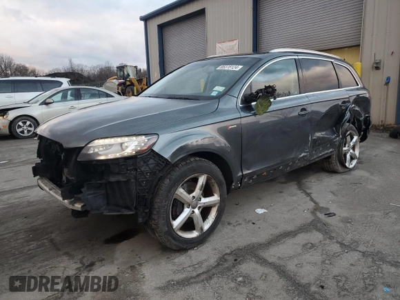 2015 Audi Q7 3.0T S line Prestige with VIN WA1DGAFE3FD002567, listed as a Copart auction lot 85378124 with 126,434 mi miles and Salvage Title. Bid and sale history available at carsss.com. Image 1.