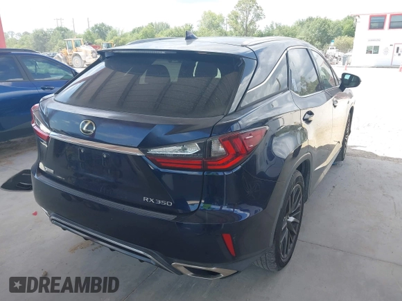2016 Lexus RX 350 with VIN 2T2BZMCA5GC008794, listed as a IAAI auction lot 42335067 with 122,807 mi miles and . Bid and sale history available at DreamBid. Image 4.
