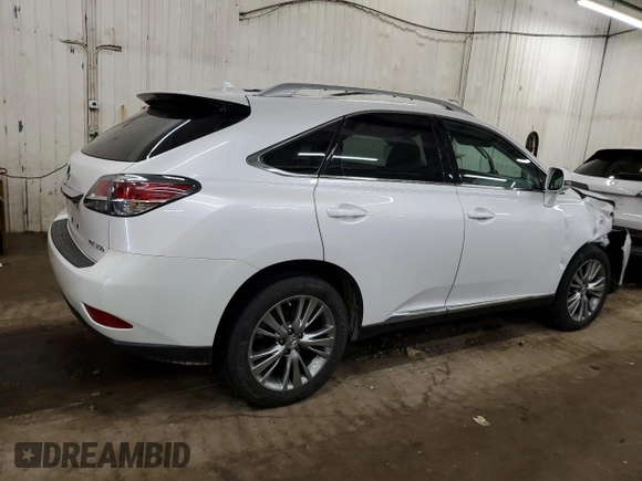2013 Lexus RX 350 with VIN 2T2ZK1BA9DC101719, listed as a Copart auction lot 61157515 with 112,902 mi miles and Salvage title. Bid and sale history available at DreamBid. Image 3.