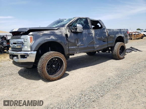 2017 Ford F-350 Platinum z VIN 1FT8W3BT5HEC49712, wystawiony jako Copart lot #58094845 z przebiegiem 91 465 mil mil oraz Szkoda całkowita • Salvage title. Historia ofert i sprzedaży dostępna na DreamBid. Obrazek 1.