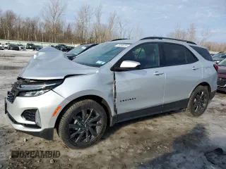 2022 Chevrolet Equinox RS with VIN 3GNAXWEV1NS106987, listed as a Copart auction lot 65253865 with 29,171 mi miles and Non repairable. Bid and sale history available at DreamBid. Image 1.