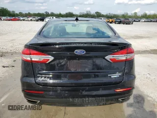 2020 Ford Fusion Titanium with VIN 3FA6P0D90LR192500, listed as a Copart auction lot 53746345 with 135,636 mi miles and Salvage title. Bid and sale history available at DreamBid. Image 6.