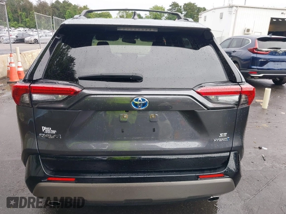 2022 Toyota RAV4 Hybrid SE with VIN JTM16RFV7ND067284, listed as a IAAI auction lot 42637821 with 20,512 mi miles and . Bid and sale history available at DreamBid. Image 16.