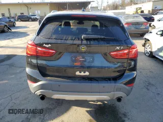 2016 BMW X1 xDrive28i with VIN WBXHT3C34GP883848, listed as a Copart auction lot 43981253 with 136,762 mi miles. Bid and sale history available at carsss.com. Image 6.