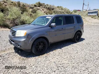 2013 Honda Pilot EX-L with VIN 5FNYF4H57DB041466, listed as a Copart auction lot 63086205 with 144,225 mi miles and Salvage title. Bid and sale history available at DreamBid. Image 1.