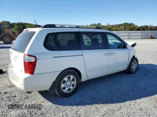 2009 Kia Sedona LX with VIN KNDMB233X96275253, listed as a Copart auction lot 75647264 with 202,841 mi miles and Salvage Title. Bid and sale history available at carsss.com. Image 3.