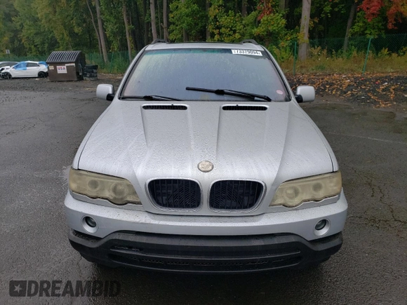 2000 BMW X5 with VIN WBAFB3341YLH03301, listed as a Copart auction lot 73379094 with 150,051 mi miles and Salvage Title. Bid and sale history available at carsss.com. Image 5.