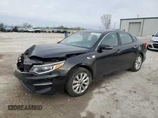 2016 Kia Optima LX with VIN 5XXGT4L39GG001627, listed as a Copart auction lot 51493415 with Not Provided miles and Salvage Title. Bid and sale history available at carsss.com. Image 1.