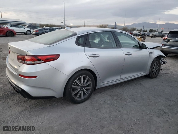 2019 Kia Optima EX with VIN 5XXGU4L19KG368113, listed as a Copart auction lot 42604615 with 58,392 mi miles and Salvage Title. Bid and sale history available at carsss.com. Image 3.