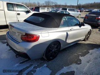 2015 BMW 2 Series M235i with VIN WBA1M1C53FV393443, listed as a Copart auction lot 38404834 with 69,299 mi miles and Clean Title. Bid and sale history available at carsss.com. Image 3.