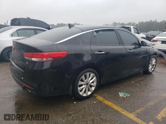 2016 Kia Optima EX with VIN 5XXGU4L38GG068104, listed as a Copart auction lot 45104534 with 126,716 mi miles and Salvage Title. Bid and sale history available at carsss.com. Image 3.