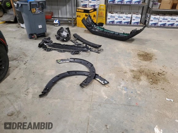 2020 MINI Hardtop Cooper with VIN WMWXR3C06L2M21499, listed as a Copart auction lot 45182905 with 48,912 mi miles and Salvage title. Bid and sale history available at DreamBid. Image 12.