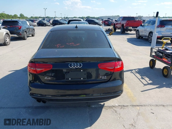 2014 Audi A4 Premium Plus with VIN WAUFFAFL2EN021987, listed as a IAAI auction lot 41888383 with 137,170 mi miles. Bid and sale history available at carsss.com. Image 17.