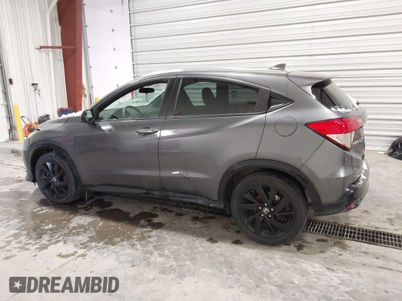 2022 Honda HR-V Sport with VIN 3CZRU6H17NM710927, listed as a IAAI auction lot 41524421 with 55,267 mi miles. Bid and sale history available at carsss.com. Image 14.