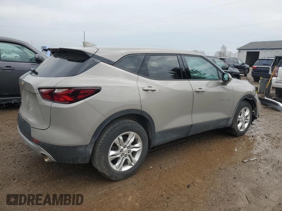 2021 Chevrolet Blazer LT z VIN 3GNKBCRS0MS567338, wystawiony jako Copart lot #55032155 z przebiegiem 50 202 mil mil oraz Szkoda całkowita • Salvage title. Historia ofert i sprzedaży dostępna na DreamBid. Obrazek 3.