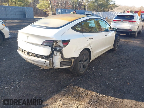 2018 Tesla Model 3 Long Range Battery with VIN 5YJ3E1EA0JF153146, listed as a IAAI auction lot 41621919 with 76,794 mi miles and . Bid and sale history available at DreamBid. Image 4.