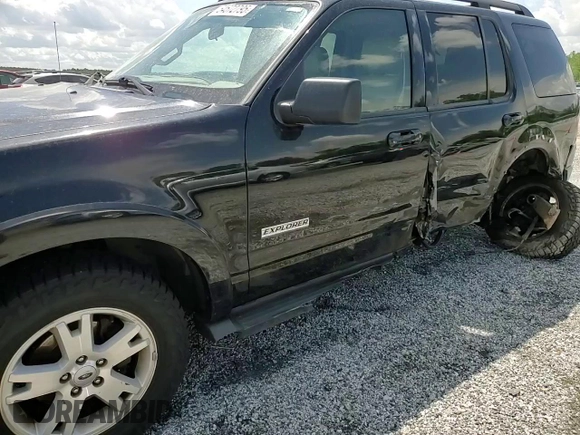 2007 Ford Explorer XLT with VIN 1FMEU63E27UA69789, listed as a Copart auction lot 54572795 with 203,686 mi miles and Salvage title. Bid and sale history available at DreamBid. Image 15.