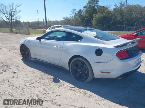 2022 Ford Mustang EcoBoost with VIN 1FA6P8TH5N5139871, listed as a IAAI auction lot 41290333 with 28,566 mi miles and . Bid and sale history available at DreamBid. Image 3.